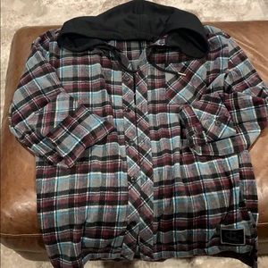 Men’s button up flannel
